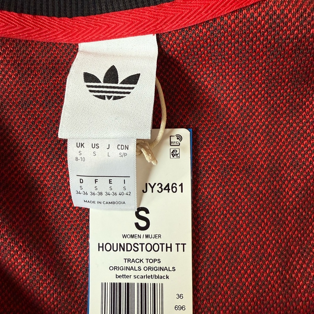 Houndstooth Track Jacket from Adidas - Picture 10 of 11